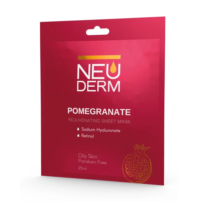 ماسک ورقه ای انار نئودرم