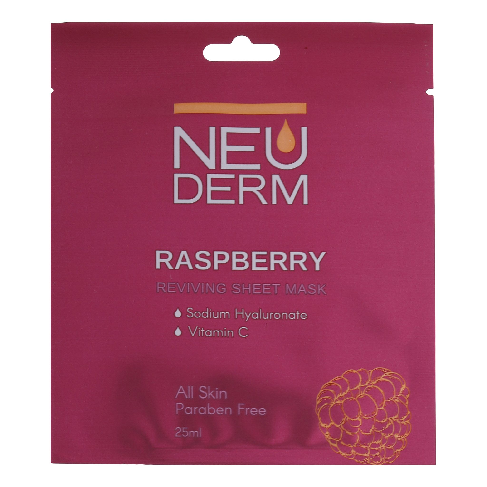 ماسک ورقه ای تمشک نئودرم